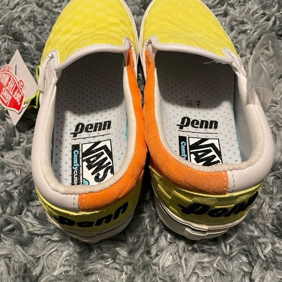 Vans Unisex Tennis Ball Brand Penn Comfycush Slip-On - Picture 6 of 7
